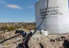 Chelcos: Recambio de bomba de agua en la localidad de Chelcos.