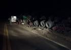 Trágico accidente terminó con la vida de camionero riojano.