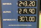 El aumento de combustible ya rige en todas las empresas en La Rioja: La super se acerca a los 200 pesos.