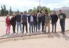 Chepes: Se concreta la obra de césped y sistema de riego del Club Sportivo Barrio Belgrano.