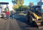 La obra no para en nuestro Departamento, continúa el reasfaltado de calles en zona urbana.