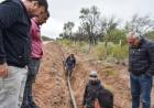 Ejecutan un importante operativo de obras hídricas en Los Llanos