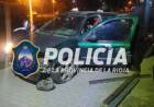 Chamical: delincuente robó un auto de una fiesta, chocó y terminó detenido