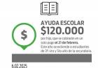 Gobierno paga mañana la Escolaridad en una sola cuota y con aumento