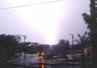 Se registró una tormenta que afectó a los distritos y parajes al Este del departamento Chamical