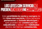 Chepes. Desde el municipio advierten a los adjudicatarios que está prohibida la venta de los lotes con servicios