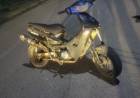 Chepes: joven cayó de su moto y termino demorado por negarse al test de alcoholemia