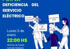 Vecinos convocan a una marcha por deficiencias en el servicio eléctrico, pese a reuniones entre Edelar y autoridades