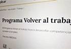 Finaliza el programa "Volver al Trabajo" en el departamento Rosario Vera Peñaloza
