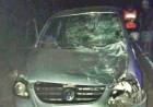 Automóvil chocó contra un burro en cercanías a Chepes: en el rodado viajaban 5 personas