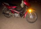 Derrape de motocicleta en Desiderio Tello : una mujer fue trasladada y quedó en observación