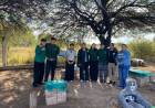 Ulapes: alumnos transformaron el patio de su escuela y convocan a la comunidad a colaborar