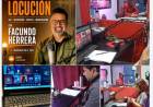 Jóvenes estudiantes se forman en locución con el periodista Facundo Herrera