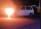 Un principio de incendio afectó a un automóvil en Chepes y fue controlado a tiempo