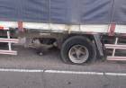 Camión perdió dos ruedas en plena Ruta Nacional 141 y provocó un siniestro vial