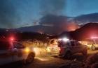 Bomberos Voluntarios de Chepes refuerzan el operativo para combatir el voraz incendio forestal en Chilecito
