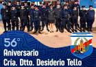 La Comisaría de Desiderio Tello celebra 56 años al servicio de la comunidad