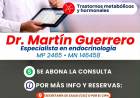 Atención especializada en salud: un endocrinólogo atenderá este martes en la ciudad