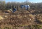 Otro siniestro en Ruta 141: camioneta que viajaba a La Rioja volcó en Bermejo