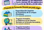 El ISFDyTP Esmeralda Fernández Zárate de Aguilar abrió las inscripciones para nuevas propuestas de formación docente