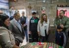 Quintela inauguró sistemas solares en La Laguna para que las familias del interior profundo también puedan tener electricidad y acceso a internet