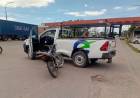 Chepes: una motocicleta y una camioneta protagonizaron un accidente de tránsito