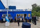La Unidad Regional Sexta celebró su 54° aniversario con un acto de izamiento de la Bandera Nacional