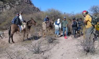 Chepes: Se registraron incendios en sierras Villa Casana.