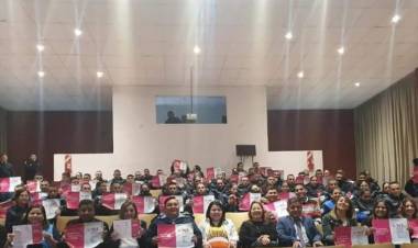 Dictaron una charla sobre trata de personas.