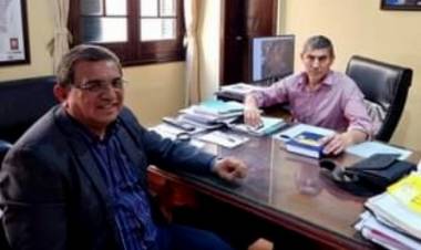 En reunión con el Administrador de Vialidad el Dip. Antonio Godoy dialoga sobre la culminación de R 29.