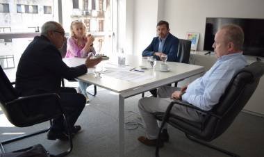 El gobierno gestiona más obras hídricas en Nación.