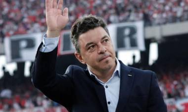 Bomba: Gallardo se va de River. Asi lo anuncio en una conferencia de prensa.