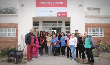 Chepes: Entregaron herramientas e insumos a centro de atención primario de salud (CAPS).