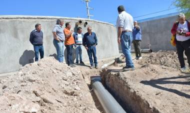 Chepes: Nueva planta potabilizadora, medidas de cuidado del agua y situacion hidrica departamental.