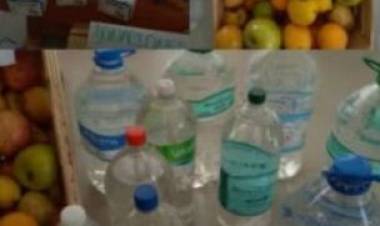 Jóvenes de Ulapes juntaron elementos para los bomberos que combaten el incendio en Chepes.