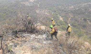 Lograron controlar el incendio en Chepes a casi dos semanas de su inicio.