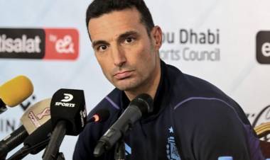 Scaloni: “Ante Emiratos Árabes no tomaremos ningún riesgo, no vale la pena".