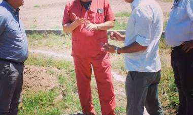 Cumpliendo compromiso adquirido: Se inicia obra cisterna Hospital Luis Pasteur.