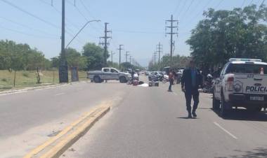 Choque de motos dejó como saldo un muerto en capital.