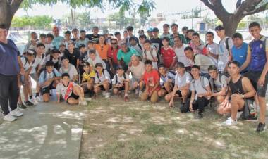 Fútbol juvenil: La Diputada Carrizo acompañó la presentación del combinado de Fútbol de los Llanos.