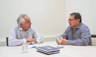 Culmina la obra del sector del Tomógrafo. Reunión importante del dip. Godoy con el Ministro de Salud.