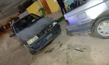 Chepes: Accidente vial en Barrio Kolping.