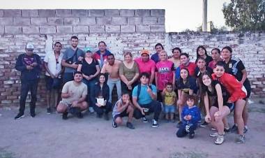 Desiderio Tello: Candidatos del Frente Federal y Peronistas Sin Fronteras escucharon propuestas del equipo de futbol femenino.