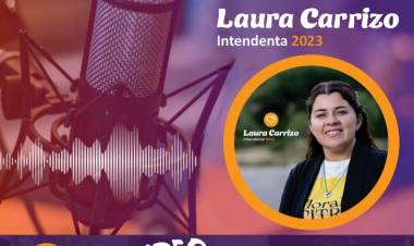 Chepes: Entrevista radial a la Candidata a Intendenta Laura Carrizo 03/04/23.