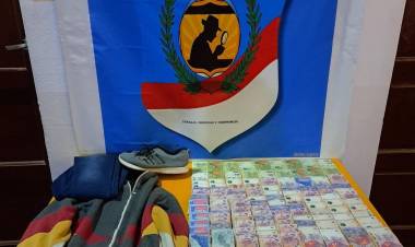 Chepes: Detención y recuperación de elementos robados robado.