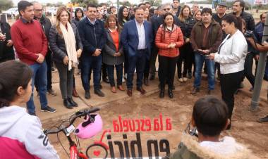 Ulapes: “Lo más importante que tiene este Departamento es su gente, nosotros venimos a traerles obras que mejoren su calidad de vida" afirmo Quintela.