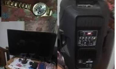 La Brigada de Investigaciones logró recuperar los elementos robados en Chepes