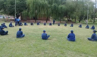 El secretario de Seguridad habló sobre el cadete internado