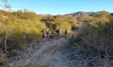 Villa Casana: arreglo de caminos rurales