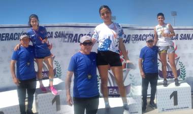 Chepes: atletas locales en lo más alto del podio sanjuanino